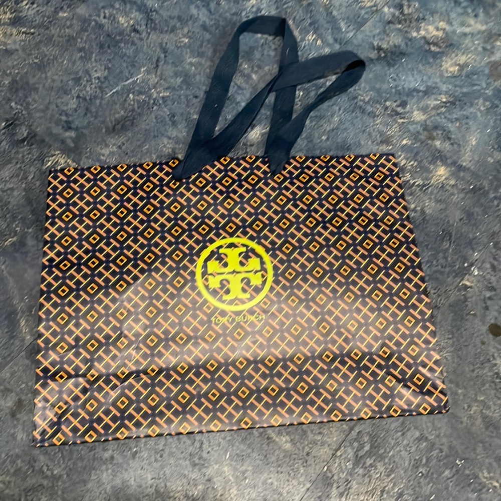 Tory Burch Paper Shopping Bag 9”x12”